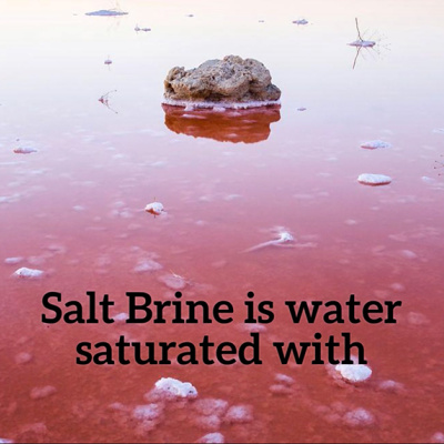 Salt Brine For Deicing